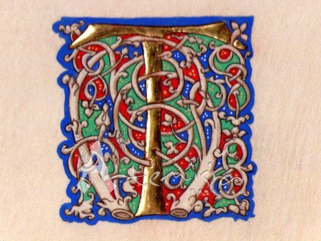 Illuminated letters workshop