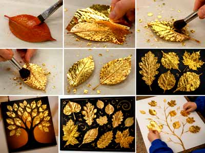 gold leaf technique workshop